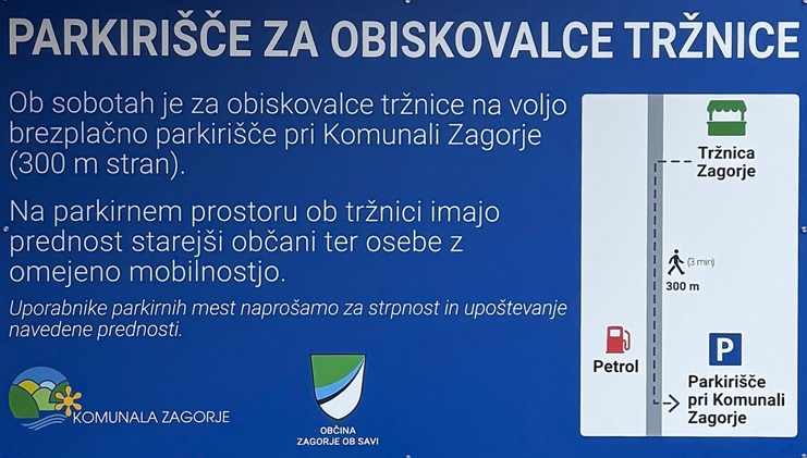 obvestilo trznica
